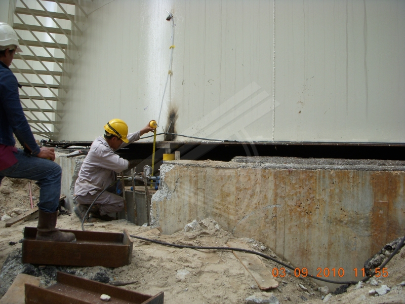 To Repair Above Ground Storage Tank Foundation