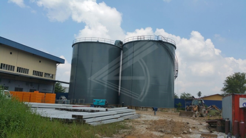 Install of Ms Tank at PGEO Edible Oils Sdn Bhd